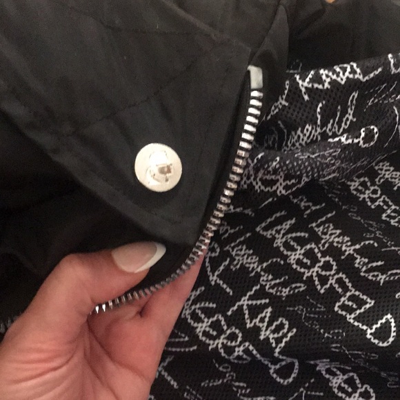 New with tags Karl lagerfeld jacket black - Picture 10 of 10